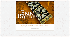 Desktop Screenshot of erikrohde.com